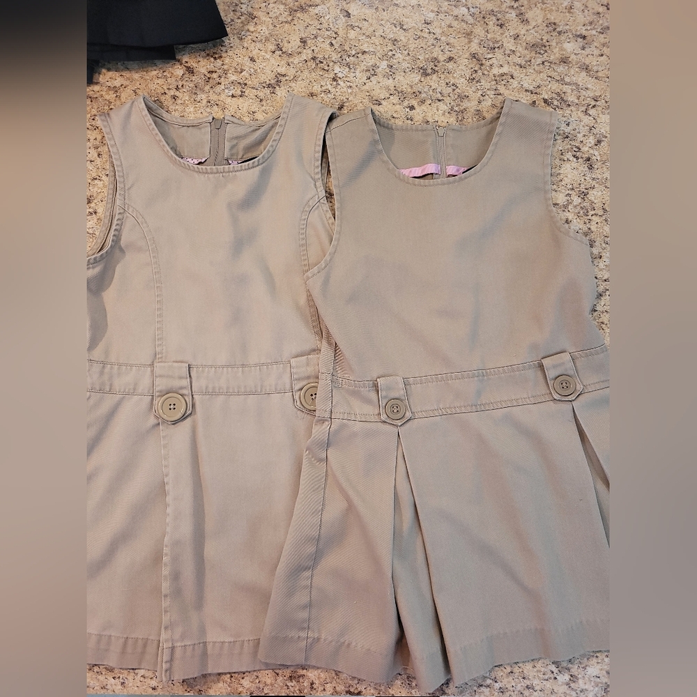 Austin Clothing Co. Kids Casual Dresses in Tan